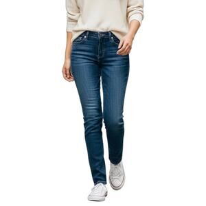 Paige Women's Jimmy Jimmy Skinny Jeans 28 Medium Wash Low Rise Stretch Denim